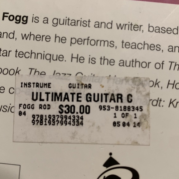 NWT Guitar Lesson Book - Picture 8 of 8